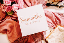 Load image into Gallery viewer, Bridesmaid Gift Box with Tumbler