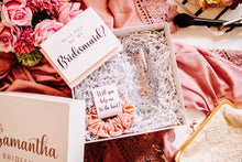 Load image into Gallery viewer, Bridesmaid Proposal Gift Box with Champagne flute