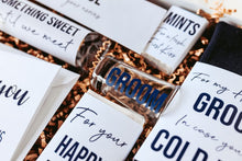 Load image into Gallery viewer, Navy Blue Groom Gift Box