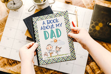 Load image into Gallery viewer, Dad Gift, Personalized Book, Activity Book, Fathers Day Gift for Dad, Daddy Gift