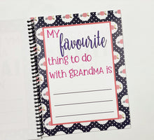 Load image into Gallery viewer, Activity book for Grandma from the grandkids