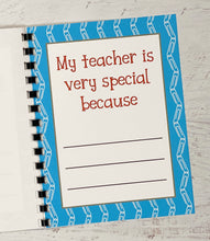 Load image into Gallery viewer, Teacher Appreciation Gift - Activity Book