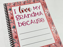 Load image into Gallery viewer, Activity book for Grandma from the grandkids