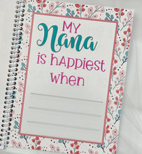 Load image into Gallery viewer, Activity book for Nana from the Grandkids