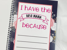 Load image into Gallery viewer, Activity book for Nana from the Grandkids