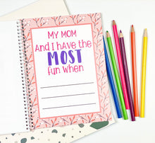 Load image into Gallery viewer, Activity Book - Gift for Mom from Kids