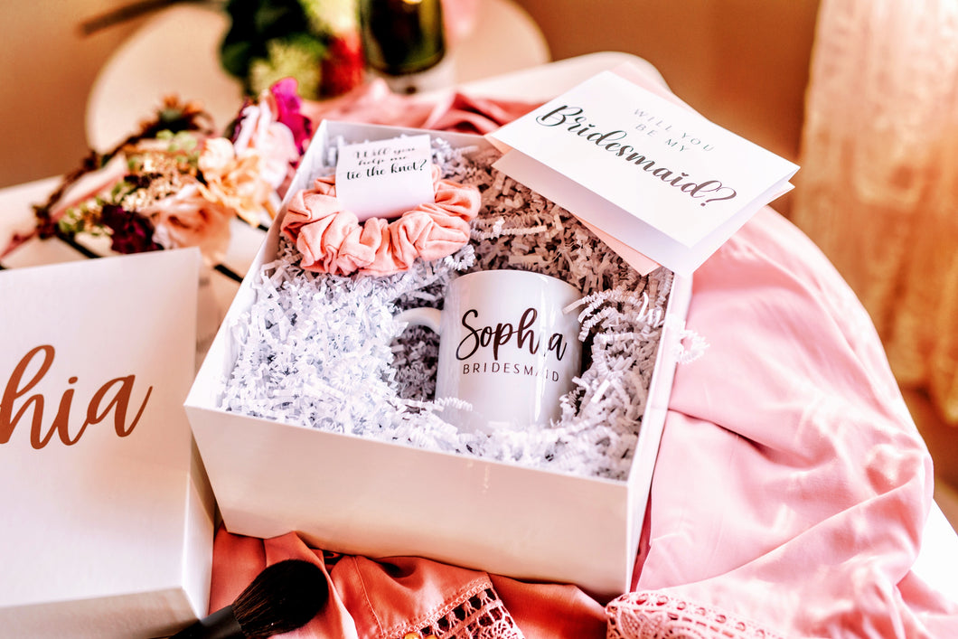 Bridesmaid Gift Box with Mug