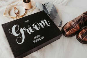 Groom Gift Box - Black