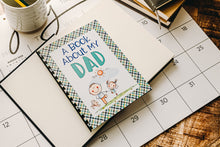 Load image into Gallery viewer, Dad Gift, Personalized Book, Activity Book, Fathers Day Gift for Dad, Daddy Gift