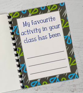 Teacher Appreciation Gift - Activity Book