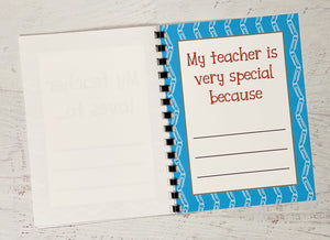 Teacher Appreciation Gift - Activity Book