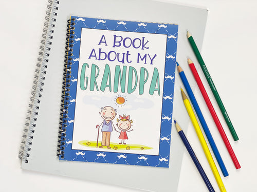 Activity Book for Grandpa from the Grandkids